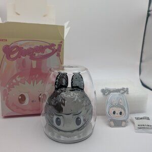 Labubu the Monsters Cheers! Double Walled Glass Cup - Sincerity